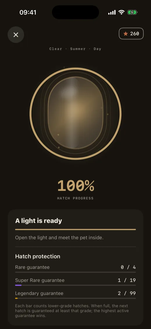 Lumea — Hatching