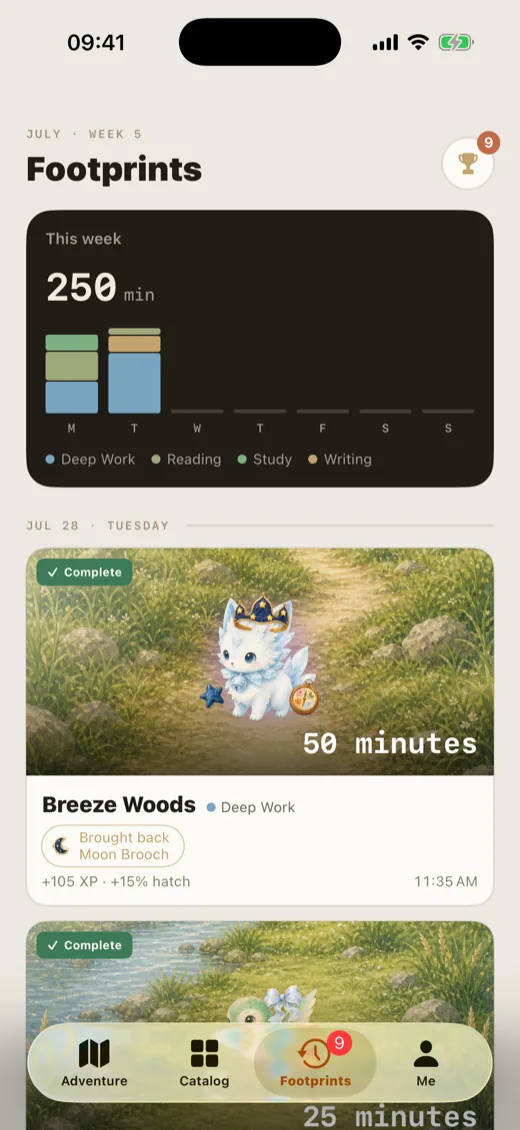 Lumea — Footprints